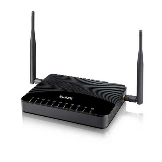 Versiyon 2 VDSL/ADSL2 ve Fiber VPN Özellikli 4 Port 300Mbps Kablosuz Modem